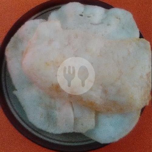 Krupuk Udang menu Tipat Tahu Grenceng, Sutomo