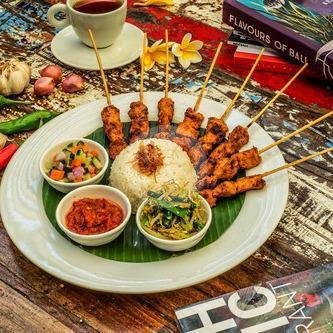 Pork Sate menu Hog Wild, Batu Belig