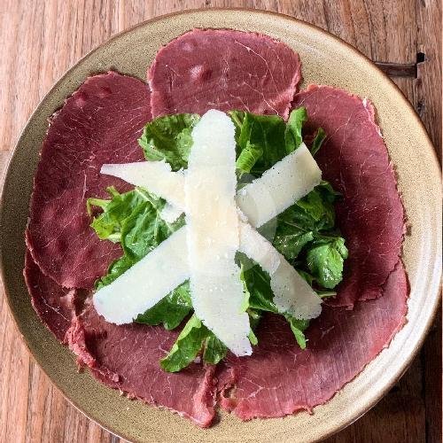 Carpaccio Di Bresaola Single menu Pizza Fabbrica, Canggu