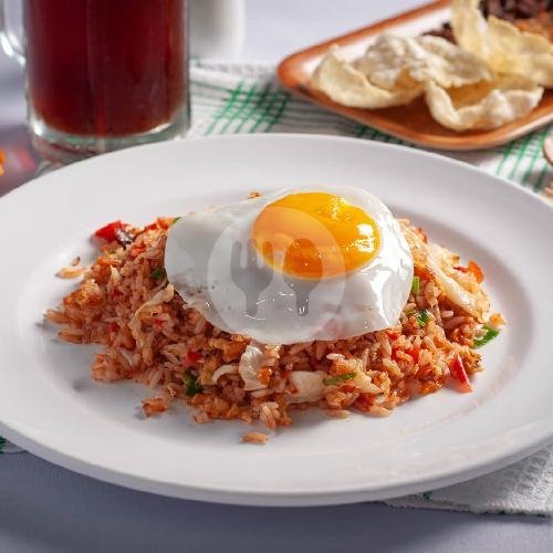 Nasi Goreng Telur menu Soto Dobrak, Tuban