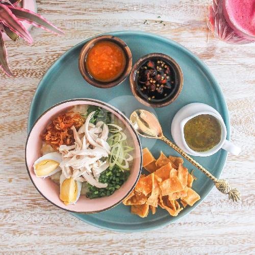 Bubur Ayam menu Coffee Shop Berawa, Pantai Berawa