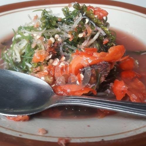 Bulung Hijau menu Warung Rujak Bu Debby