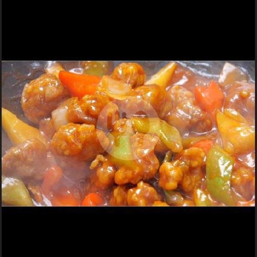 Ayam Asam Manis menu RM Cita Rasa, Kuta