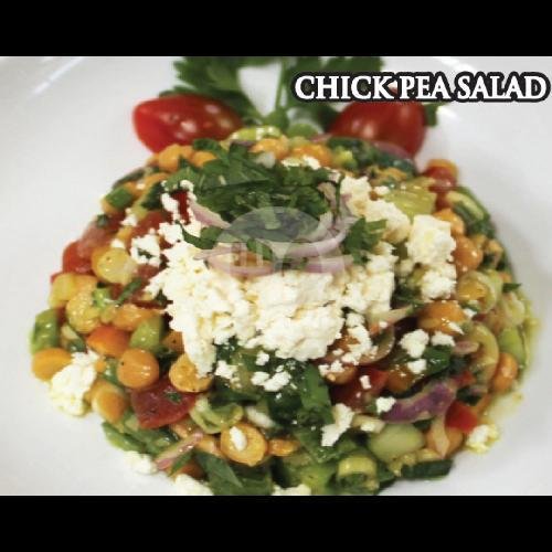 Chick Pea Salad menu El Greco Greek Restaurant, Seminyak
