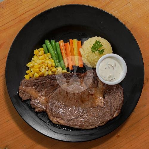 Rib Eye Wagyu menu Obonk Steak & Ribs, Teuku Umar