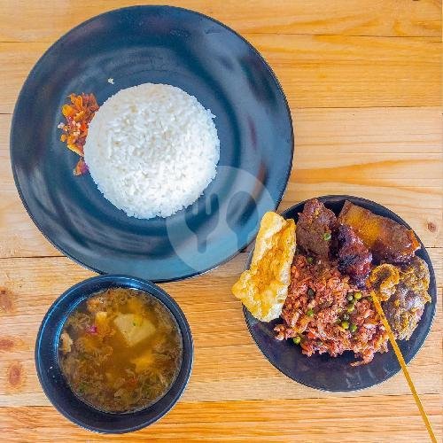 NASI KAMBING KOMPLIT menu Paon Anyar 2, Dalung