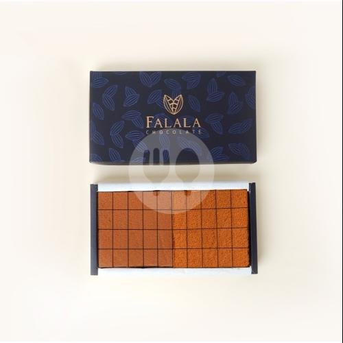 Falala Hazelnut Chocolate Mix (Hazelnut Chocolate + Caramel Chocolate) menu Falala Chocolate, Kuta