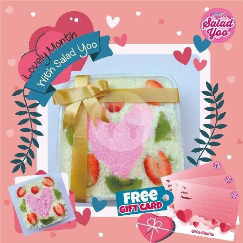 Salad Hampers Valentine 1000Ml menu Salad Yoo, Waturenggong