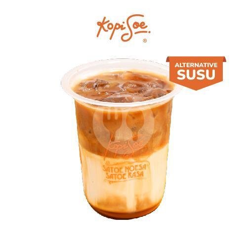 Es Kopi Caramel menu Kopi Soe X Bonsoe, Gunung Agung