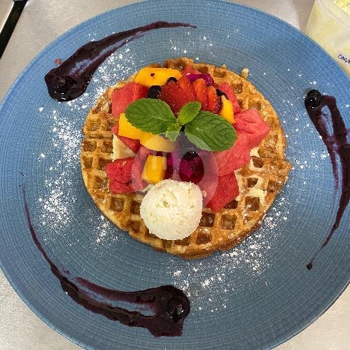 Golden Butter Waffle menu Miss Ginger, Canggu
