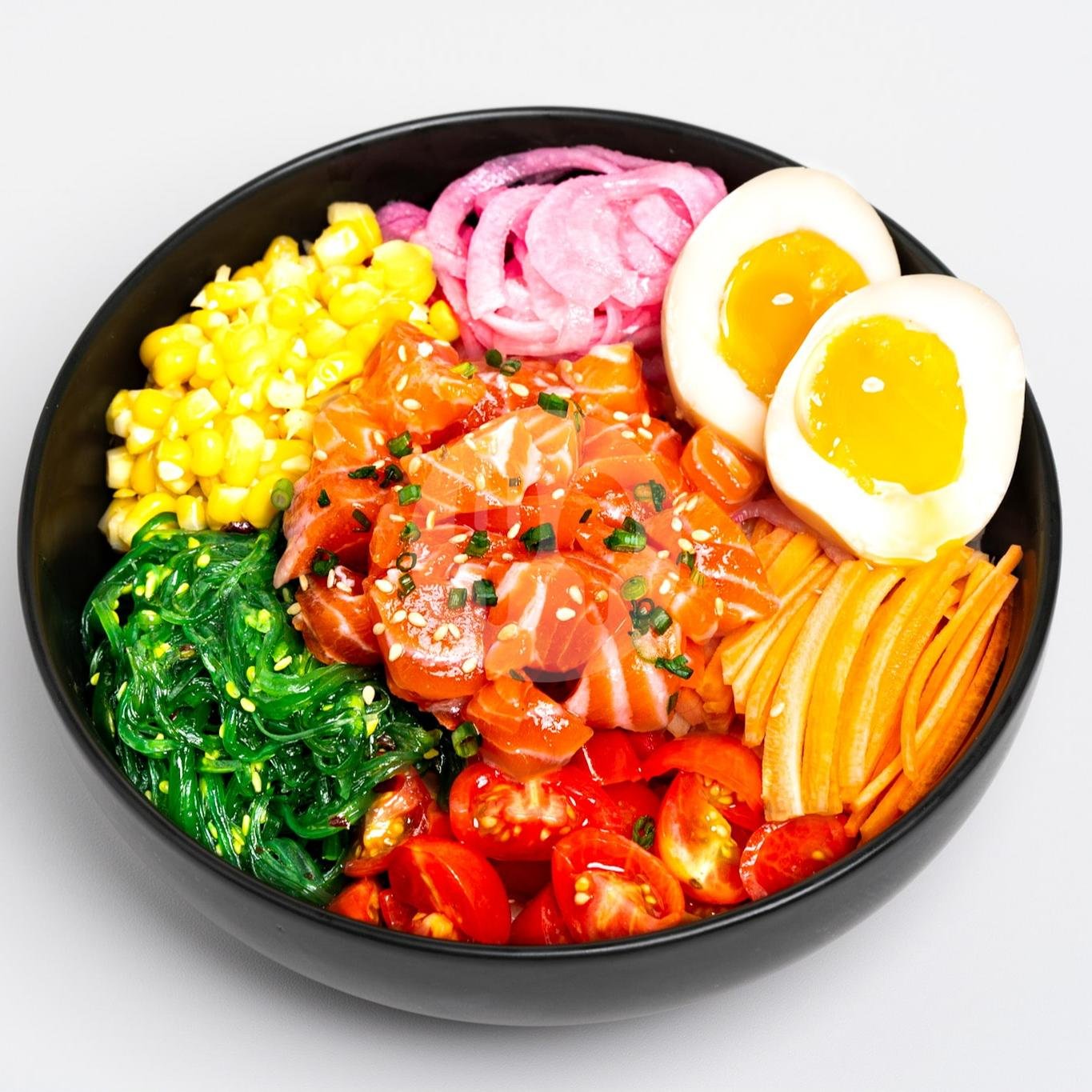 O. G. Salmon menu Poke Theory, Canggu