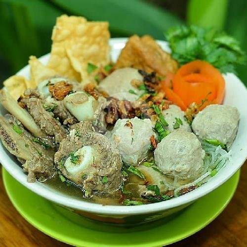 Bakso Bebalung Komplit menu Sukma Rasa Soto, Babakan