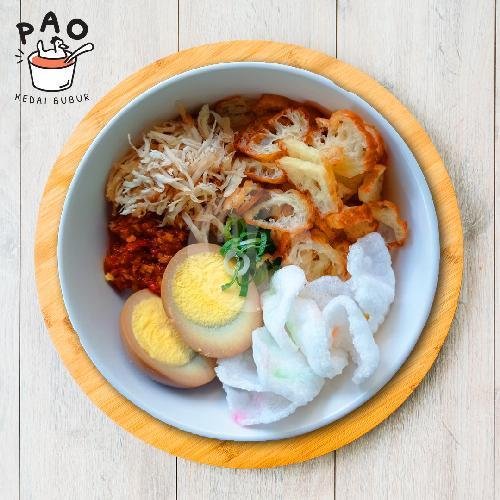 PAO Bubur Ayam Komplit menu Kedai Bubur PAO