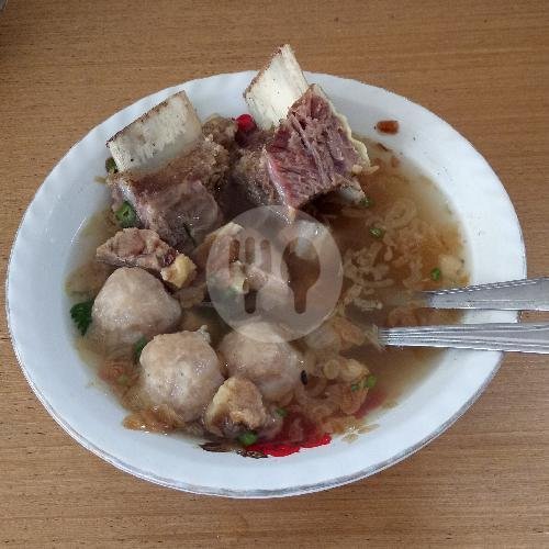 Soto Balung Iga + Bakso menu Wr. Soto Sapi Kenyeri