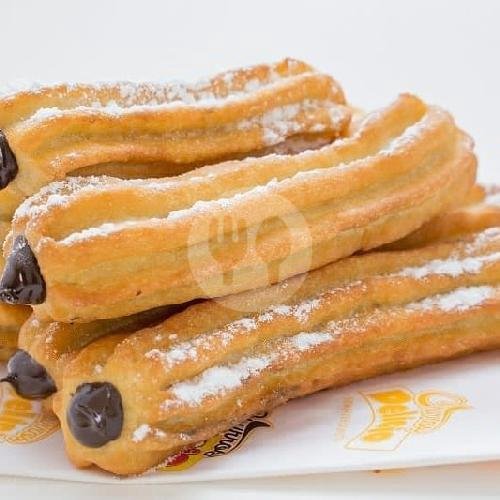 Delicio Fill Chocolate Churros menu Churros & Coffee Lastini, Canggu