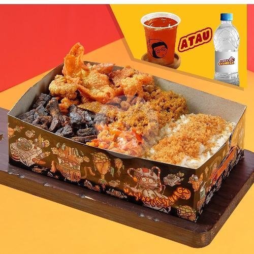 Bumbu Madura 1 + Minuman menu Nasi Kulit Syuurga, Gatot Subroto