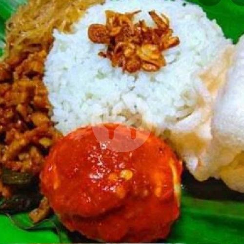 Nasi Uduk Telor Balado menu Nasi Uduk Jakarta & Lontong Sayur Warung Mawar, Gunung Mas