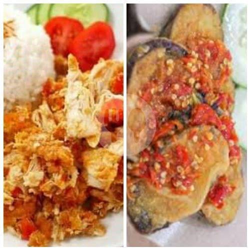 Paket Ayam + Terong menu Ayam Geprek Berabe, Tukad Batanghari