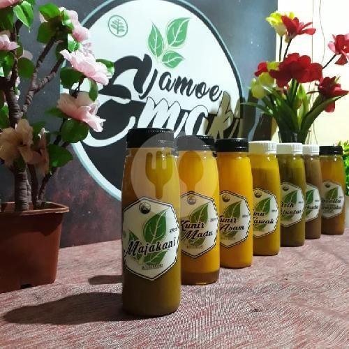 Jamu Manjakan V, Kemasan Botol Plastik (250 Ml) menu Jamu Emak (Djamoe Emak), Bukit Tunggal