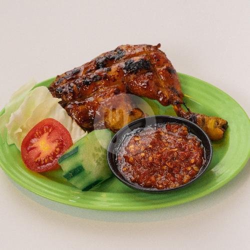 Ayam Tulang Lunak Bakar Madu tanpa nasi menu Ayam Tulang Lunak Bu Lik, Imam Bonjol