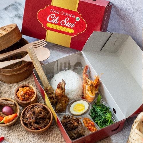 Box Medium menu Warung Nasi Gonde Cik Swi, Setia Budi