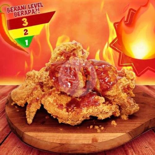 Fire Chicken Only A Wing / Drum Stick menu ACK Friedchicken, Batu Belig
