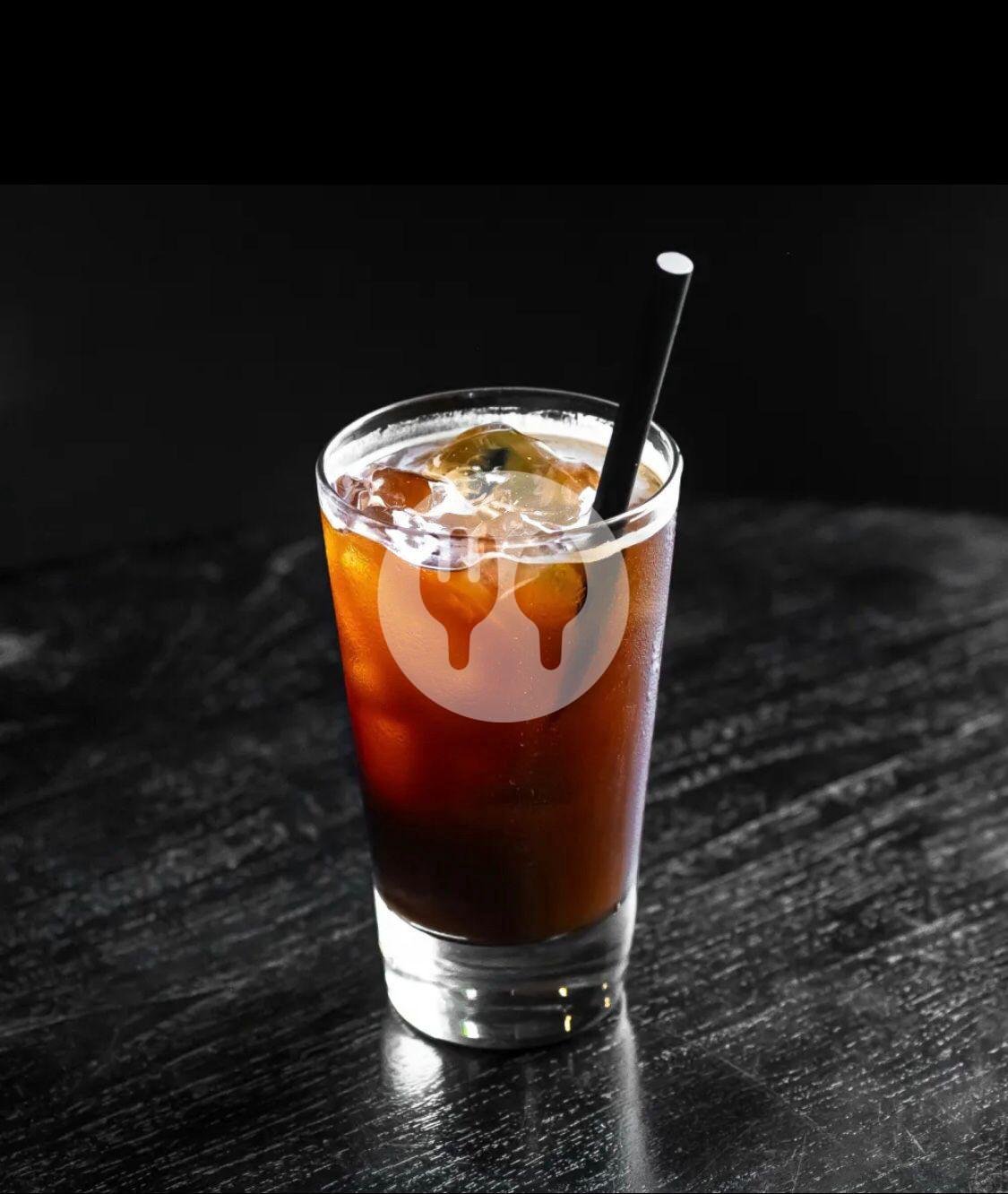 Iced Black menu Blacklist Coffee Roasters, Tanah Barak