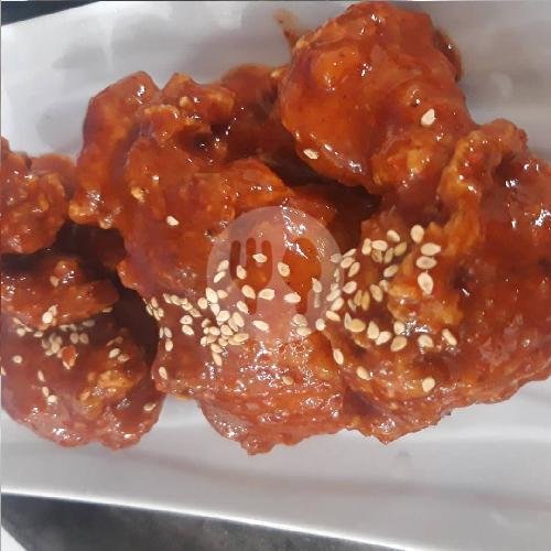 Buldak Fire Chiken menu Kim Kim Food, Kediri Tabanan
