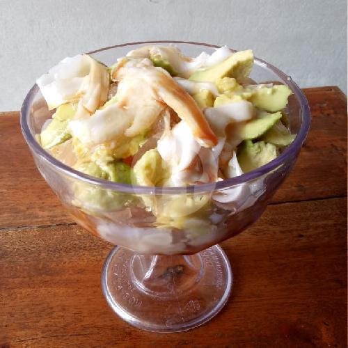 Es Avocado Plus menu Top Ice Teler Supernova, Tuban