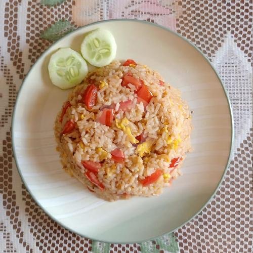 Nasi Goreng Tomat Sosis menu Depot Selera (Mie Ayam Jakarta), Gunung Agung