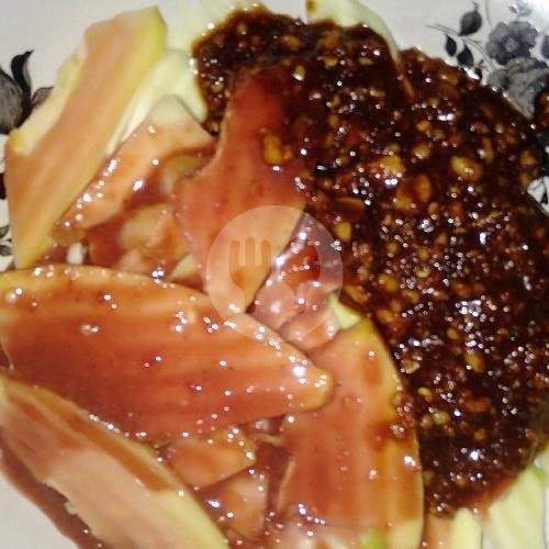 Rujak Potong Sambel Terasi Mix Kacang menu Rujak Bumbu Desa, Selaparang