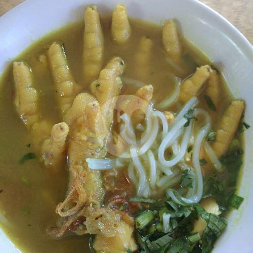 Soto Ceker (tanpa nasi) menu Soto Ayam Elza, Tukad Irawadi