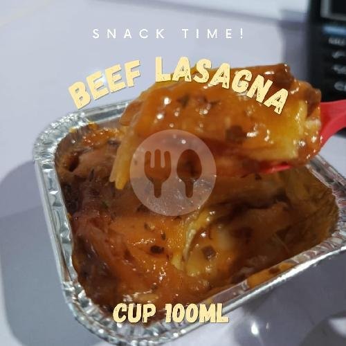 Beef Lasagna menu Naughty Brownies
