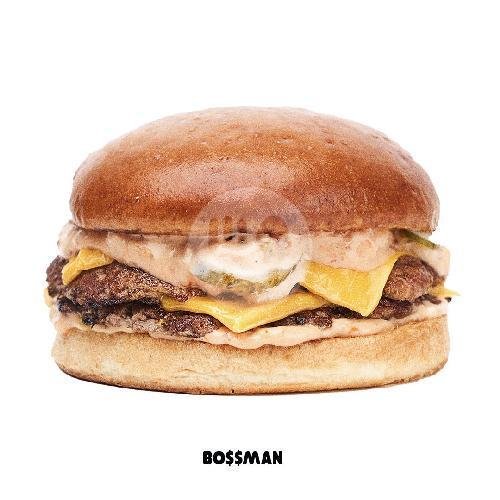 Smashin' Burger menu BOSSMAN Burgers, Canggu