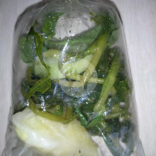 Sayur menu Nasi Tempong Bu Bella, Jl Glogor Carik No 184
