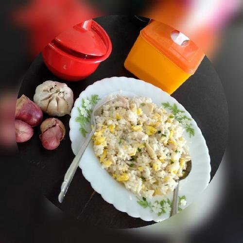 Nasi Goreng Terasi Bangka(terasi,ayam,telor) menu Mie Bangka Asian (Ayam & Udang, Halal ), Gatsu 1 Gang Murai