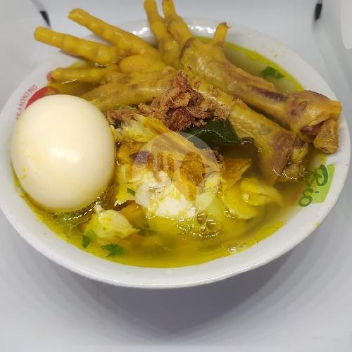 Soto Ayam Ceker + Telur menu Warung Soto Ayam Pak Salim, Tegeh Sari