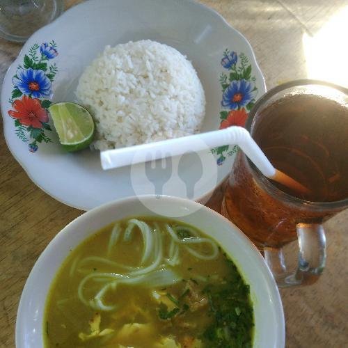 Paket Hemat (soto Ayam, Nasi, Es Teh / Teh Hangat). menu Soto Ayam Elza, Tukad Irawadi