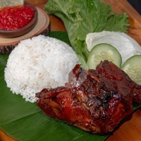 Ayam Bakar + Nasi menu Lalapan, Soto, Mie Ayam & Bakso (Warung Bang Jack Iwan), Nusa Dua