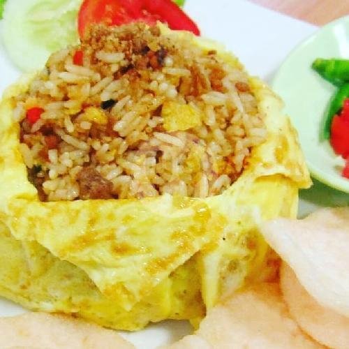 Nasi Goreng Krukup menu Kutha Solo Spesial Bubur Ayam, Penyetan Dan Cumi Hitam, Mekar