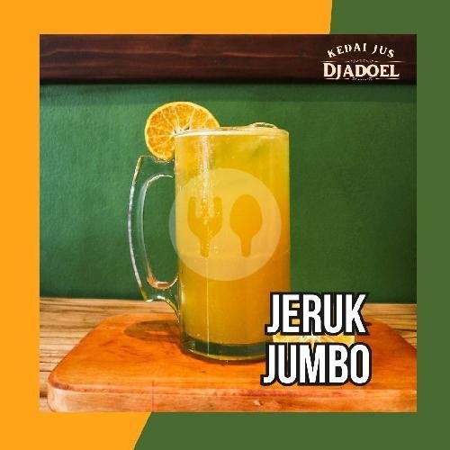 Es Jeruk (Jumbo) menu Kedai Jus Djadoel Gelas Jumbo, Denpasar