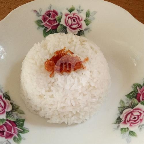 Nasi Putih menu Wr. Soto Sapi Kenyeri