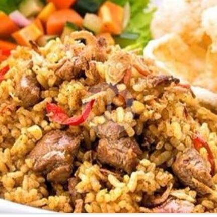 Nasi Goreng Ati Ampela menu Warung Van Koprool, Pemongan