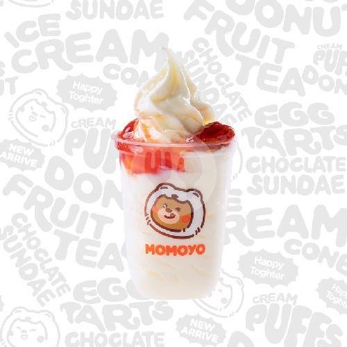 Momo Sundae Strawberry menu MOMOYO Teuku Umar Barat, Denpasar Barat