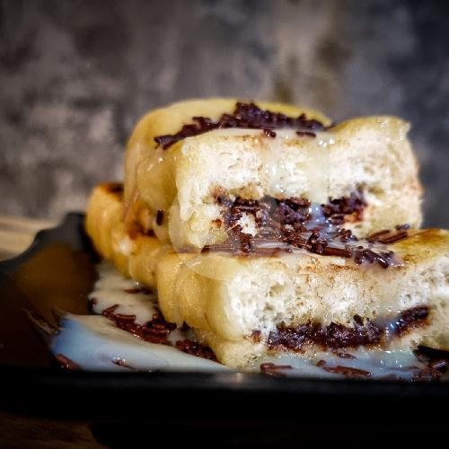 Roti Bakar Coklat Susu menu Dapur Sono x Sangrai Koffie, Bali Cliff