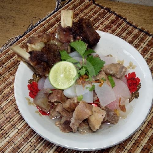 Soto Balung Iga menu Wr. Soto Sapi Kenyeri