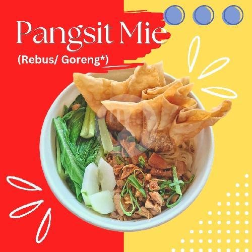 Mie Ayam Pangsit Goreng/ Rebus menu Bakso Idolaku, Denpasar