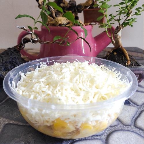 Jagung Susu Keju  SIZE S 200ml,ORIGINAL menu Warung Arsya Halal Pizza, Burger, Corndog, Pulau Bungin