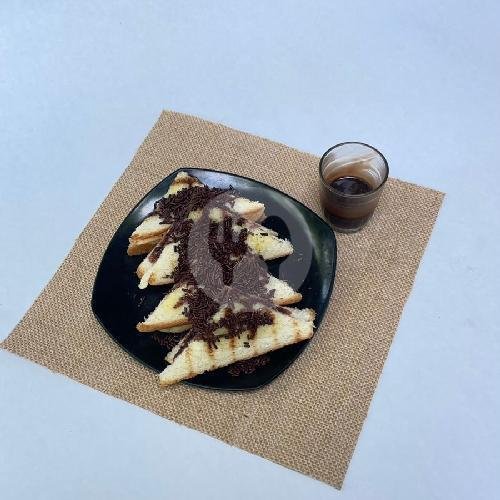 Roti Bakar Cokelat Susu menu Kedai Kopi M. Aboe Talib, Denpasar