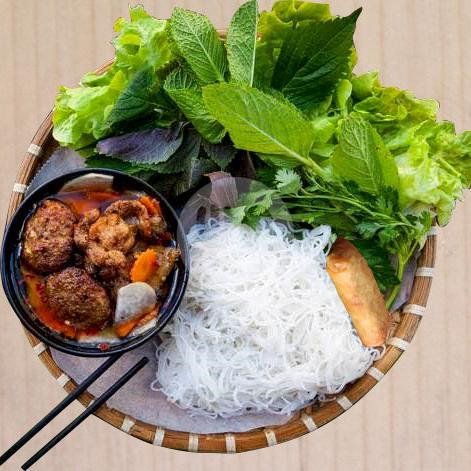 Bun Cha Ha Noi (Hanoi Style Noodles) menu Vietnam Bistro, Canggu